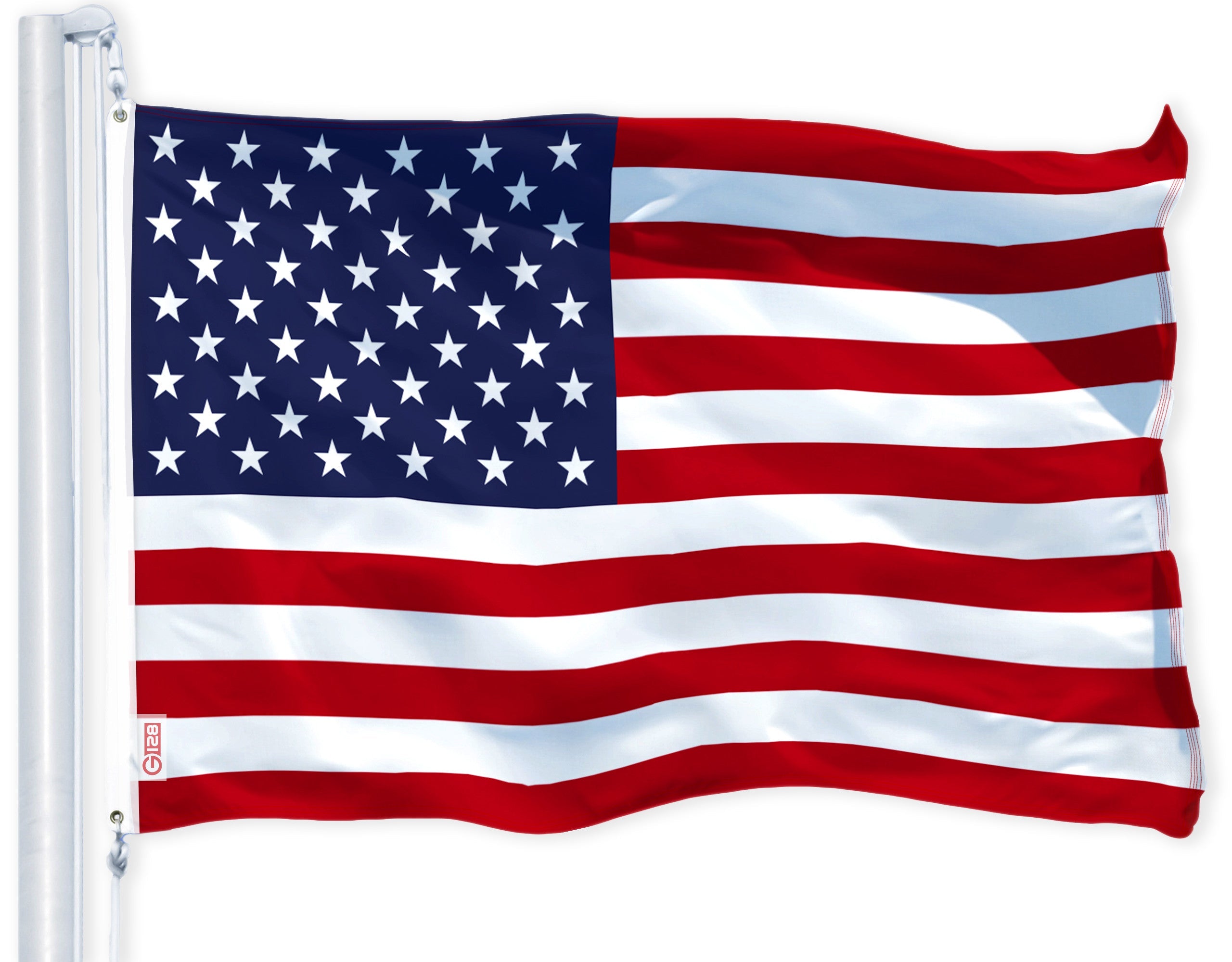 USA American Flag & Ukraine Ukrainian Flag 3x5 Ft Printed 150D Polyester