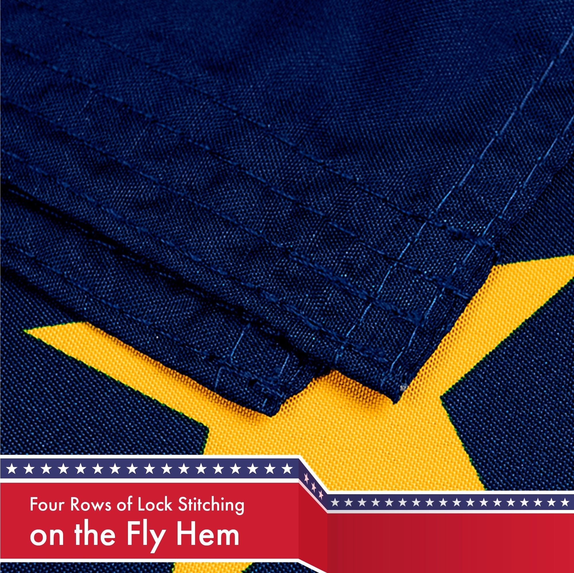 Alaska State Flag 150D Printed Polyester 3x5 Ft