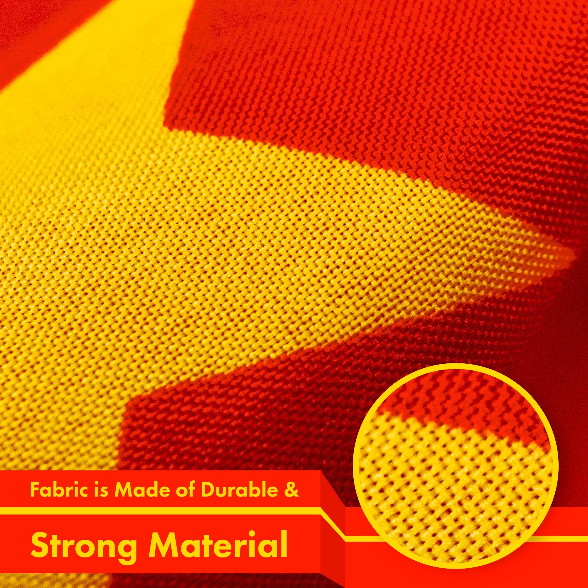 China (Chinese) Flag 150D Printed Polyester 3x5 Ft