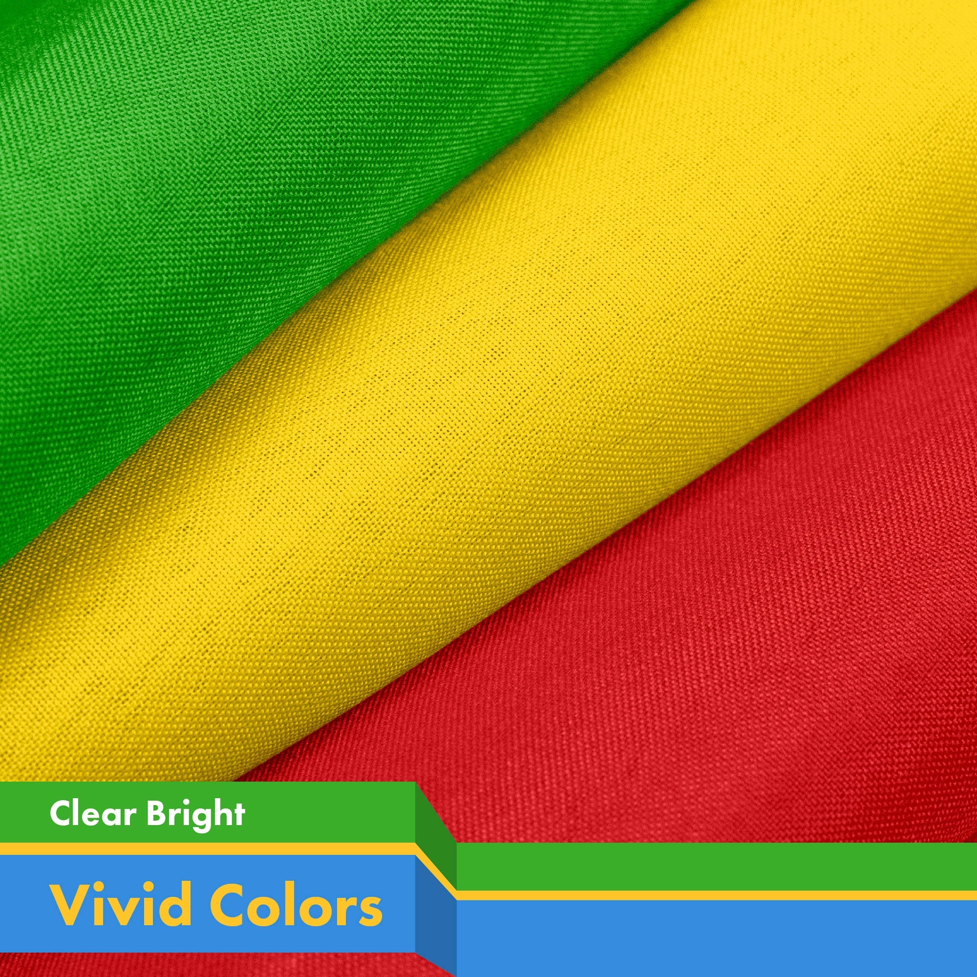 Mali (Malian) Flag | 3x5 feet | Printed 150D, Indoor/Outdoor, Vibrant Colors, Brass Grommets, Quality Polyester, Much Thicker More Durable Than 100D and 75D Polyester