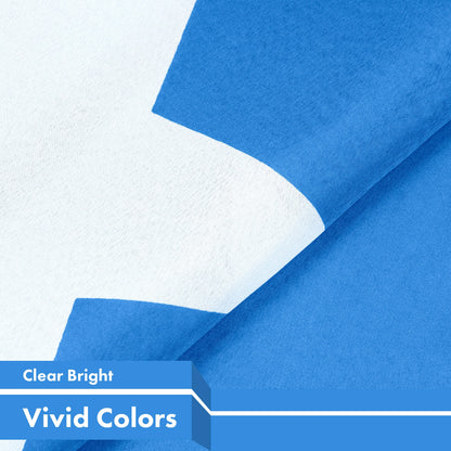 Somalia (Somali) Flag | 3x5 feet | Printed 150D, Indoor/Outdoor, Vibrant Colors, Brass Grommets, Quality Polyester, Much Thicker More Durable Than 100D and 75D Polyester