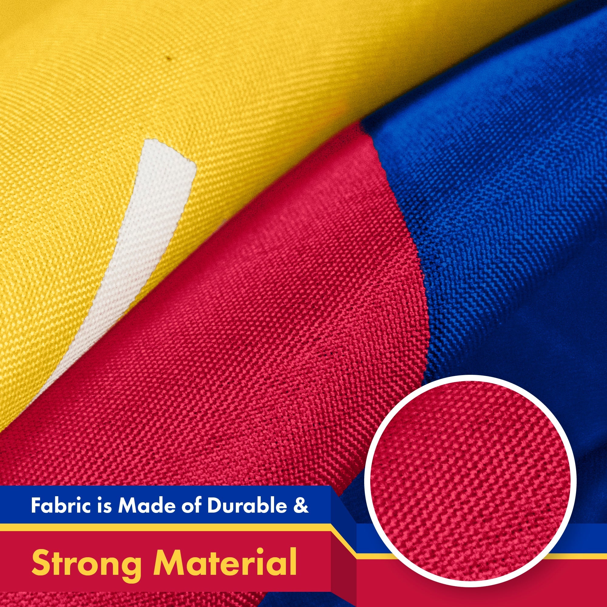 Philippines (Philippine) Flag | 3x5 feet | Printed 150D, Indoor/Outdoor, Vibrant Colors, Brass Grommets, Quality Polyester, Much Thicker More Durable Than 100D and 75D Polyester