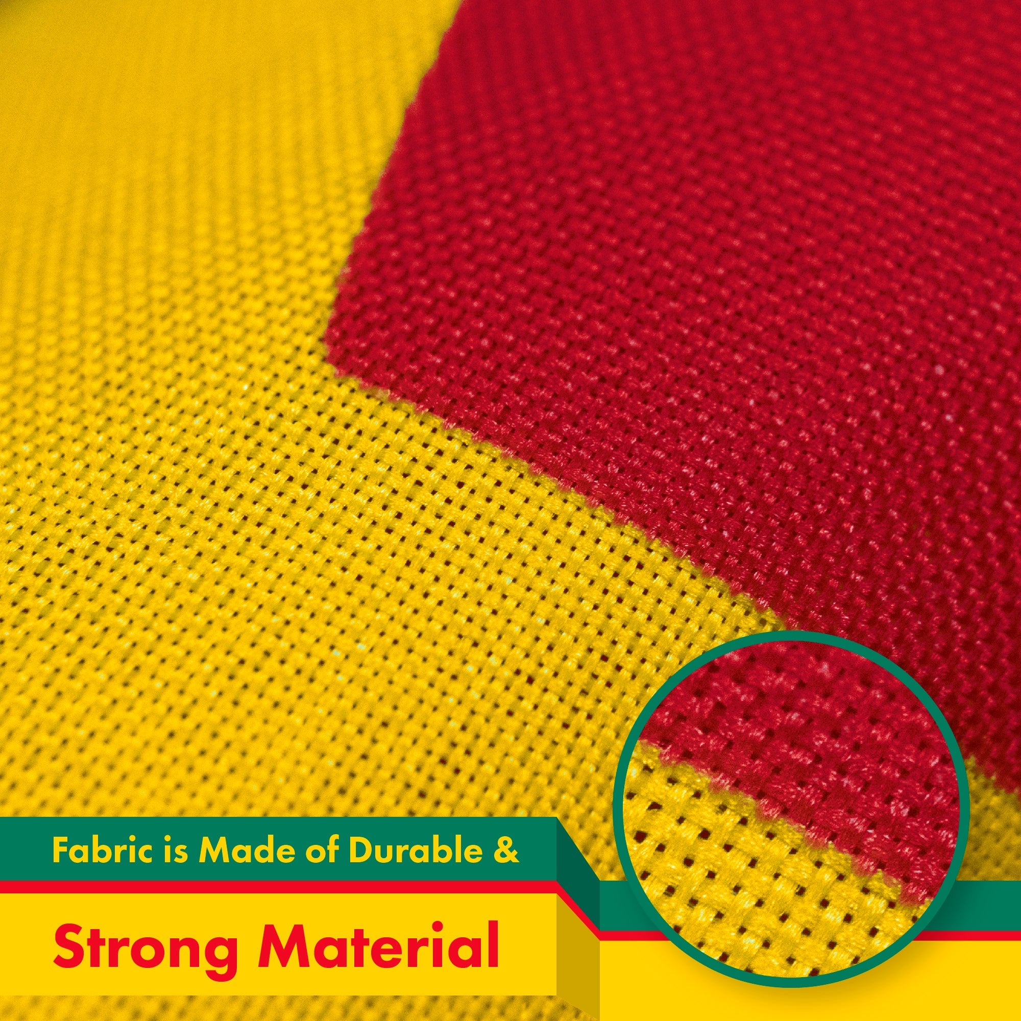 Cameroon (Cameroonian) Flag 150D Printed Polyester 3x5 Ft