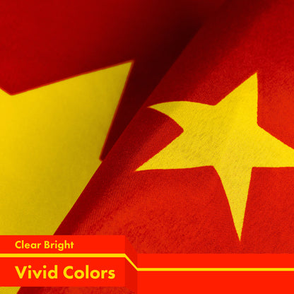 China (Chinese) Flag 150D Printed Polyester 3x5 Ft