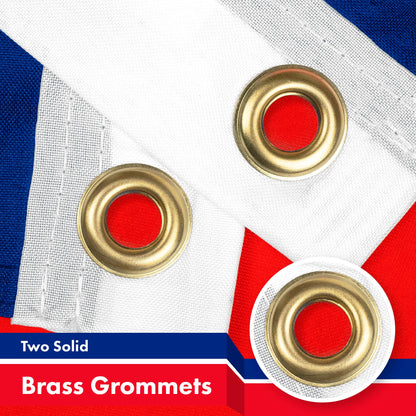 Costa Rica (Costa Rican) Flag 150D Printed Polyester 3x5 Ft