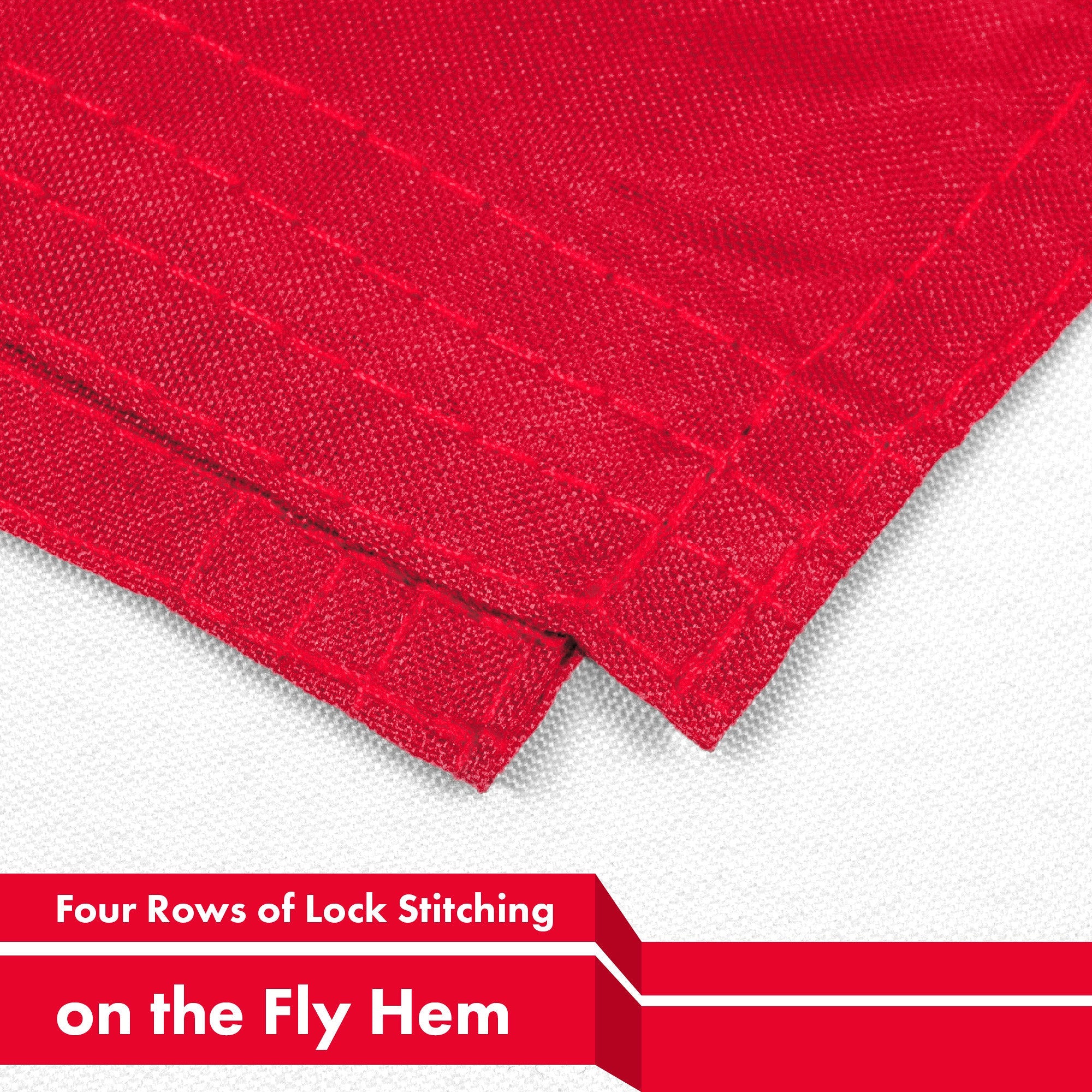 Denmark (Danish) Flag 150D Printed Polyester 3x5 Ft