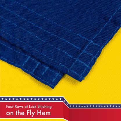 Colorado State Flag 150D Printed Polyester 3x5 Ft