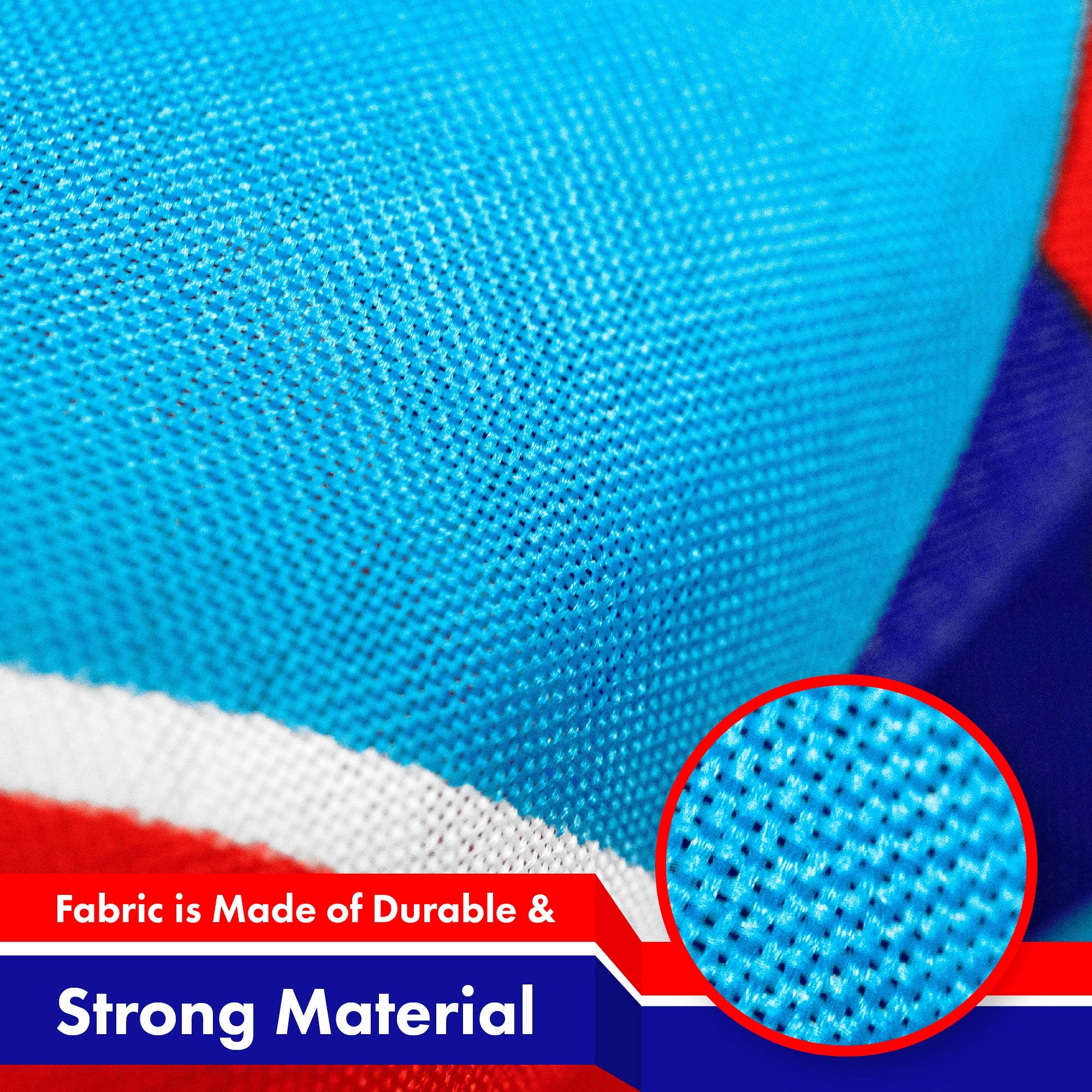 Croatia (Croatian) Flag 150D Printed Polyester 3x5 Ft