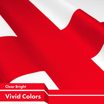 England (English) Flag 150D Printed Polyester 3x5 Ft