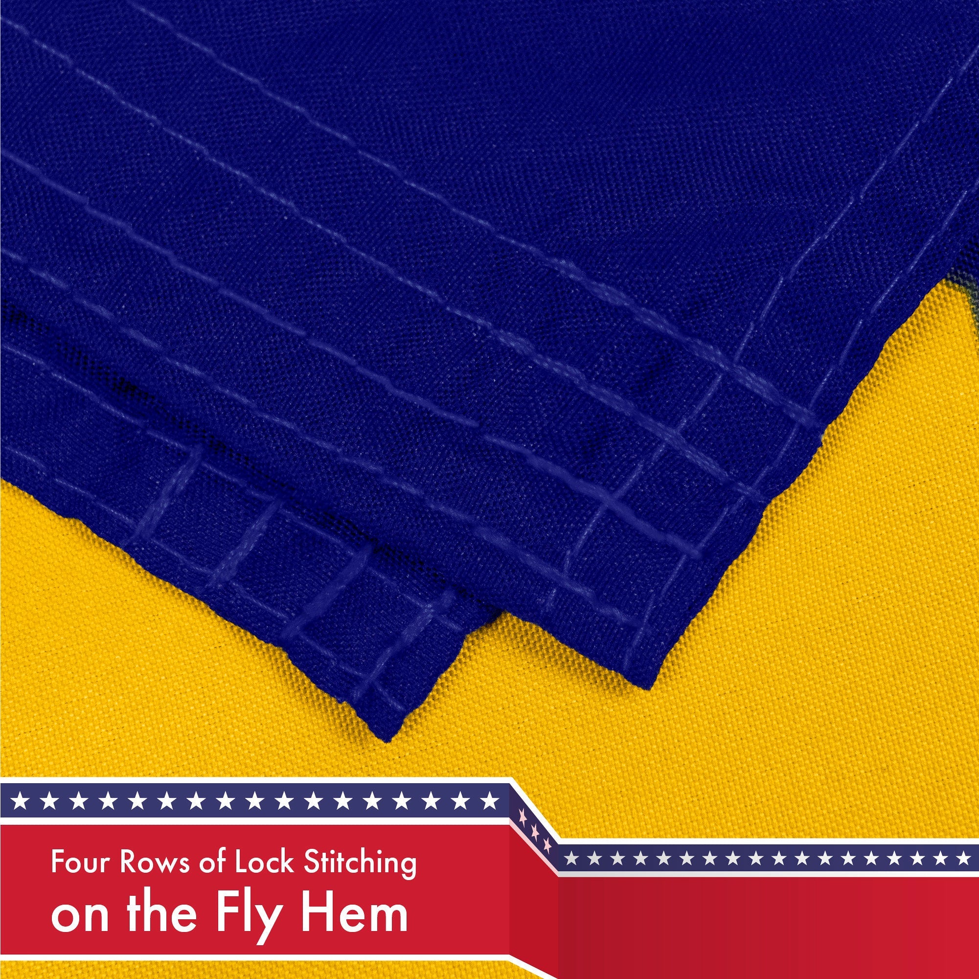 Indiana State Flag 150D Printed Polyester 3x5 Ft