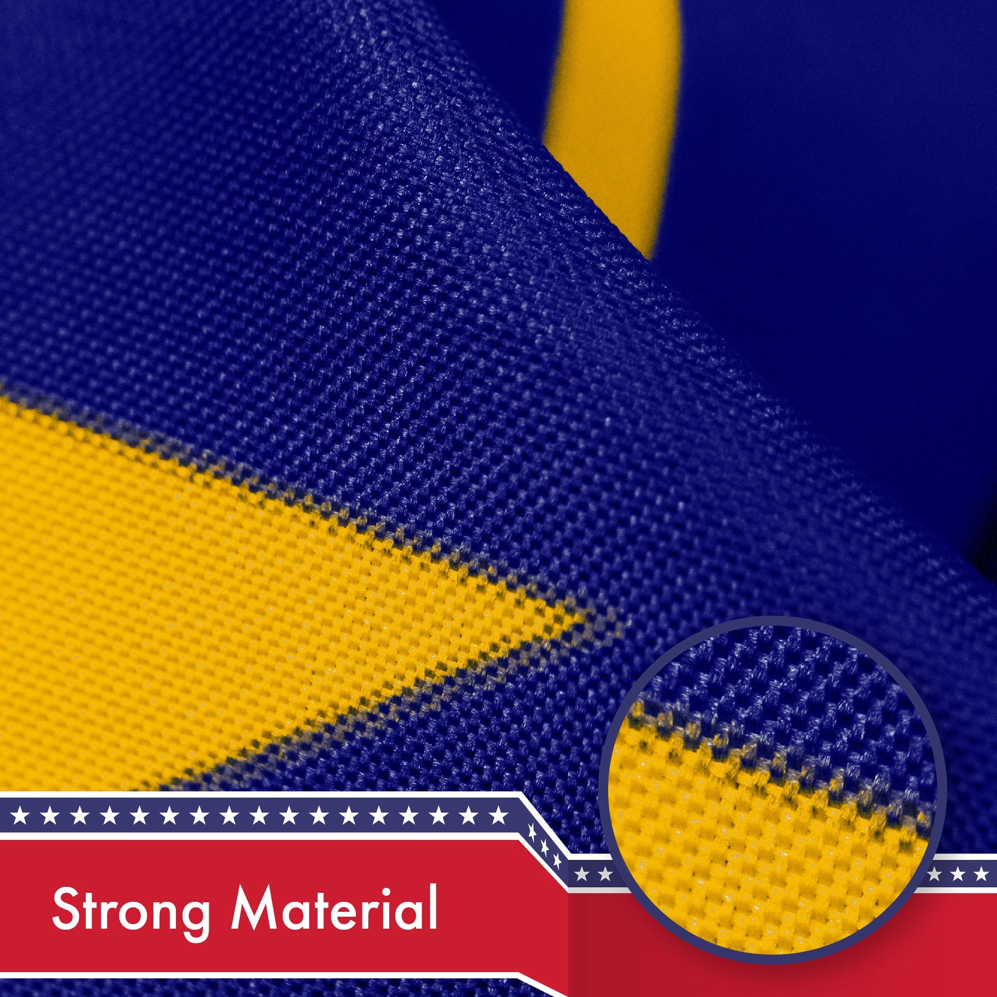 Indiana State Flag 150D Printed Polyester 3x5 Ft