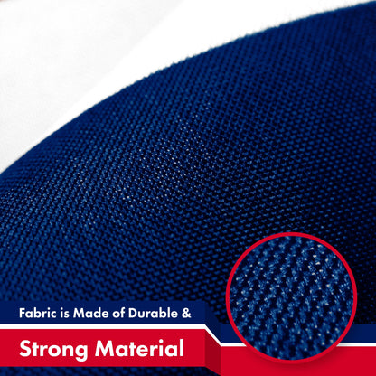 Norway (Norwegian) Flag 150D Printed Polyester 3x5 Ft