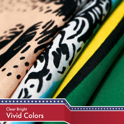 G128 Washington State Flag | 3x5 feet | Printed 150D, Indoor/Outdoor, Vibrant Colors, Brass Grommets, Quality Polyester, Much Thicker More Durable Than 100D 75D Polyester