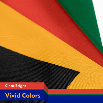 South Africa (South African) Flag 150D Printed Polyester 3x5 Ft