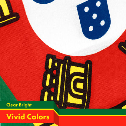 Portugal (Portuguese) Flag 150D Printed Polyester 3x5 Ft