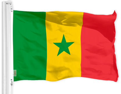 Senegal (Senegalese) Flag 150D Printed Polyester 3x5 Ft