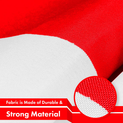 Switzerland (Swiss) Flag 150D Printed Polyester 3x5 Ft