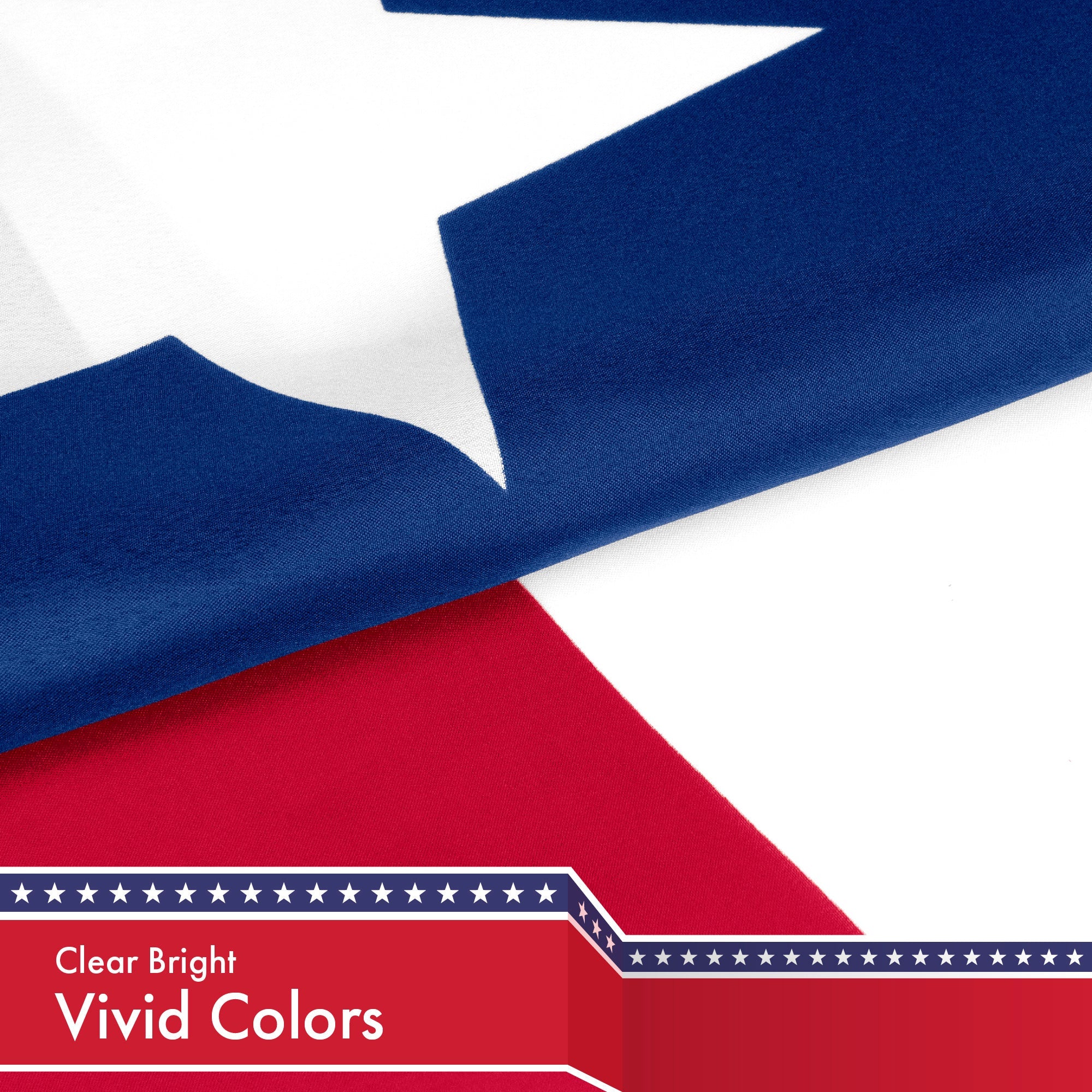 Texas State Flag 150D Printed Polyester 3x5 Ft