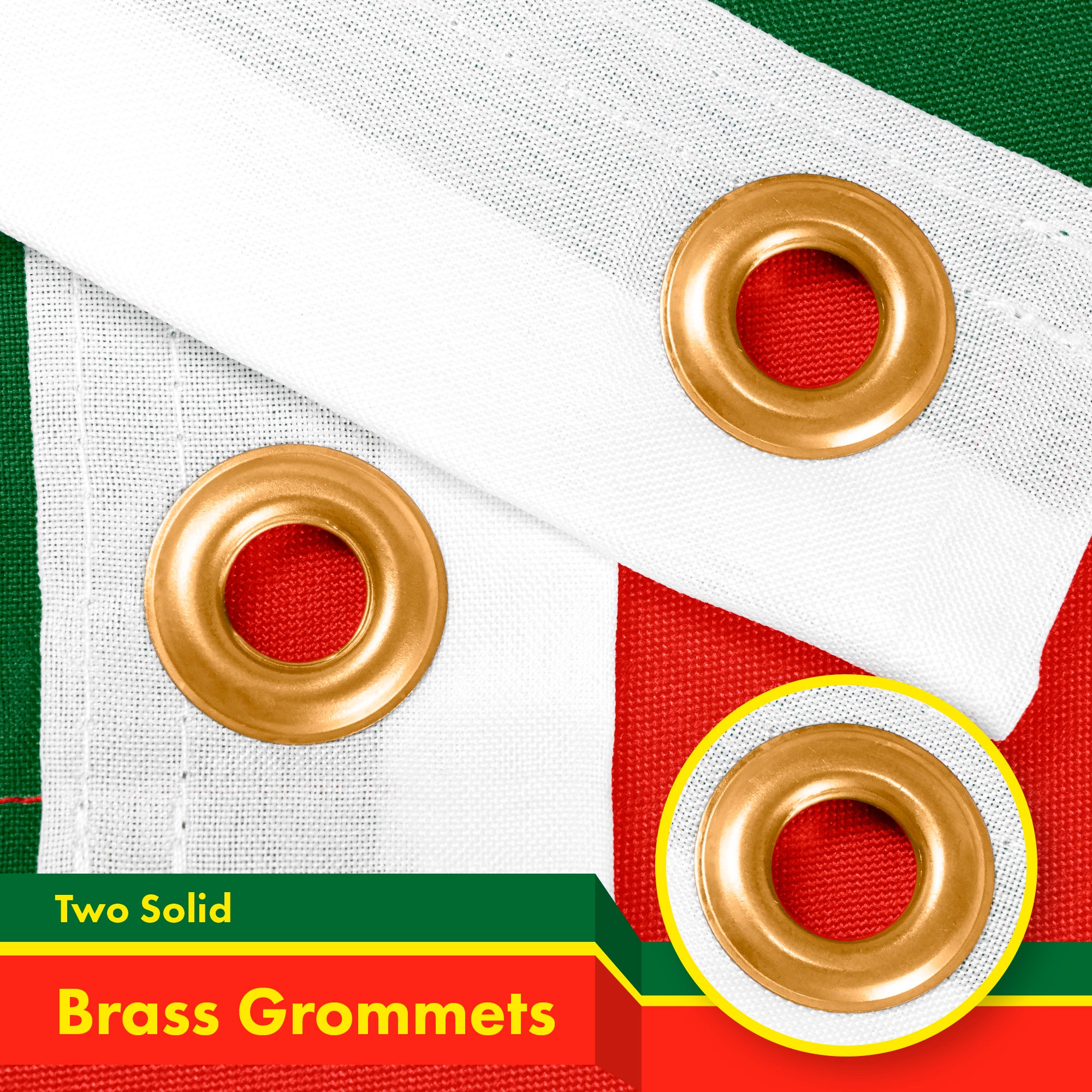 Portugal (Portuguese) Flag 150D Printed Polyester 3x5 Ft