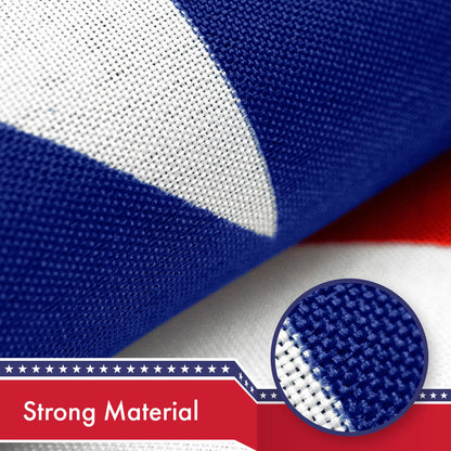 Puerto Rico (Puerto Rican) Flag 150D Printed Polyester 3x5 Ft