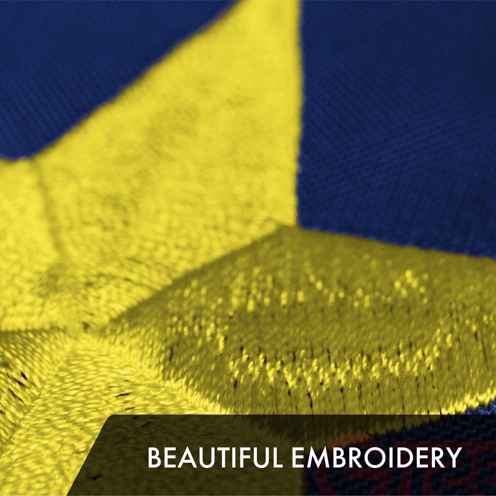 G128 Indiana State Flag | 4x6 Ft | ToughWeave Series Embroidered 300D Polyester | Embroidered Design, Indoor/Outdoor, Brass Grommets