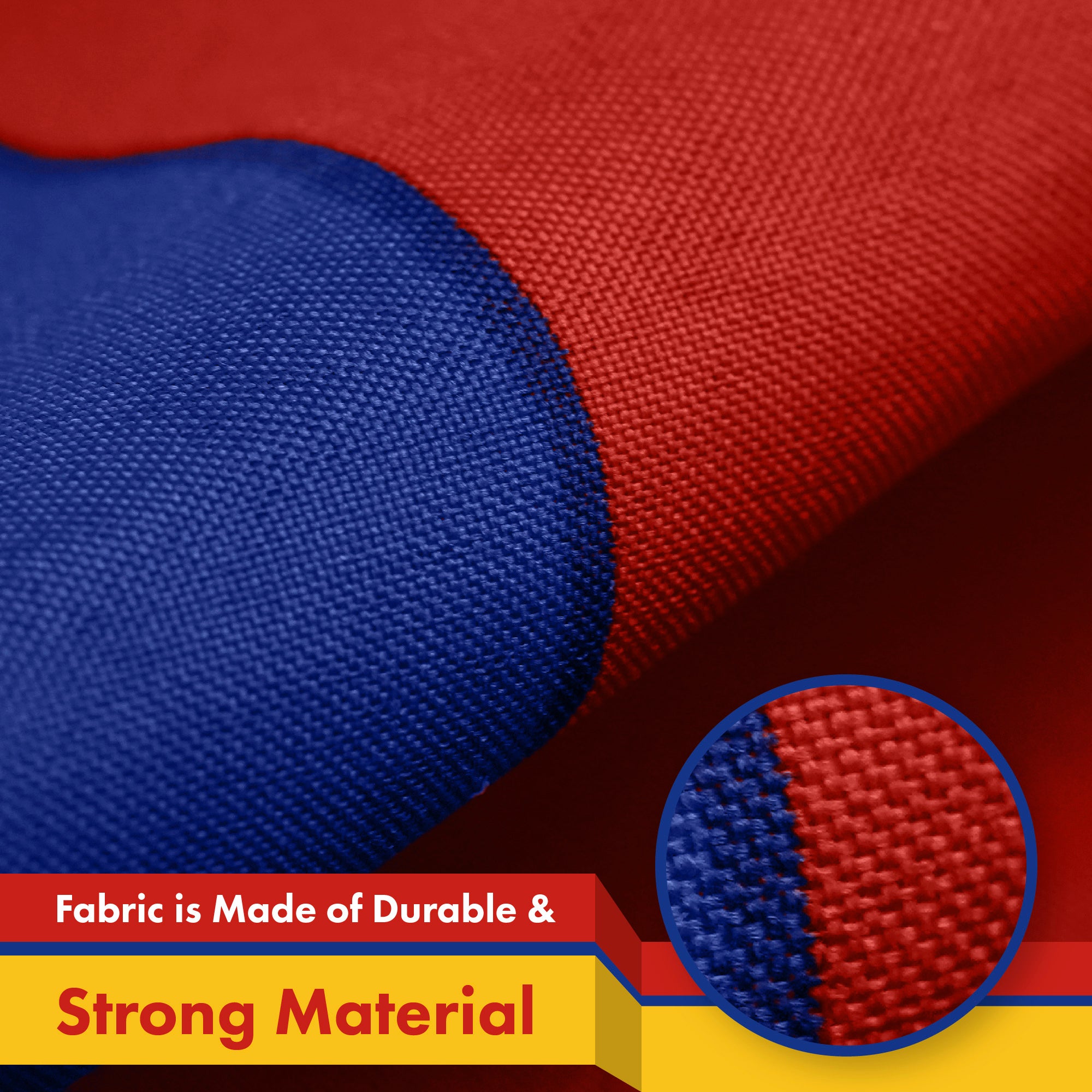 Armenia Armenian Flag 3x5 feet Printed 150D, Indoor/Outdoor, Vibrant Colors, Brass Grommets, Quality Polyester, Much Thicker More Durable Than 100D 75D Polyester