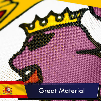 Spain (Spanish) Flag 75D Printed Polyester 3x5 Ft