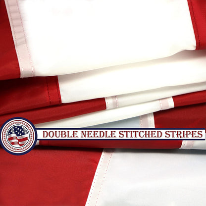 American Flag Nylon Embroidered 5x8 Ft