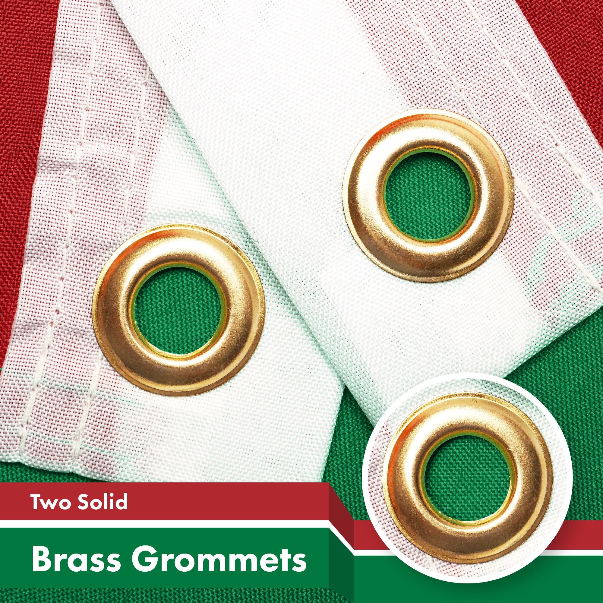 G128 United Arab Emirates Emirati Flag | 3x5 feet | Printed 150D - Indoor/Outdoor, Vibrant Colors, Brass Grommets, Quality Polyester, Much Thicker More Durable Than 100D 75D Polyester