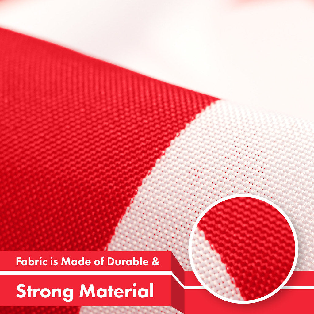 G128 Hong Kong Hong Konger Flag | 3x5 feet | Printed 150D - Indoor/Outdoor, Vibrant Colors, Brass Grommets, Quality Polyester, Much Thicker More Durable Than 100D 75D Polyester