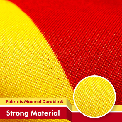 G128 South Vietnam Flag | 3x5 Ft | Printed 150D Polyester - Indoor/Outdoor, Vibrant Colors, Brass Grommets, Quality Polyester, Much Thicker More Durable Than 100D 75D Polyester