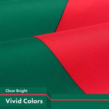 G128 Bangladesh Bangladeshi Flag | 3x5 Ft | Printed 150D Polyester - Indoor/Outdoor, Vibrant Colors, Brass Grommets, Quality Polyester, Much Thicker More Durable Than 100D 75D Polyester
