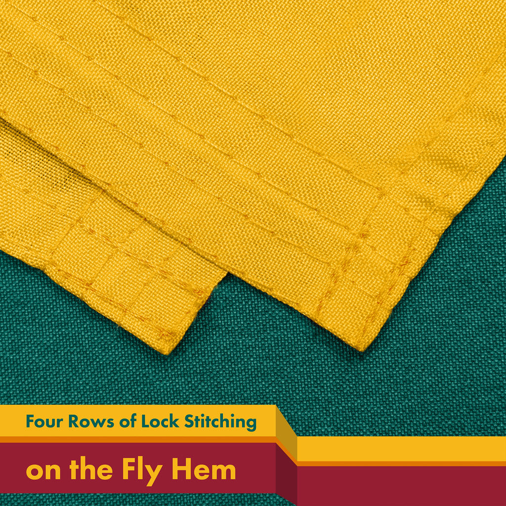 G128 Sri Lanka Sri Lankan Flag | 3x5 Ft | Printed 150D Polyester - Indoor/Outdoor, Vibrant Colors, Brass Grommets, Quality Polyester, Much Thicker More Durable Than 100D 75D Polyester