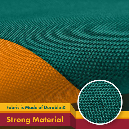 G128 Sri Lanka Sri Lankan Flag | 3x5 Ft | Printed 150D Polyester - Indoor/Outdoor, Vibrant Colors, Brass Grommets, Quality Polyester, Much Thicker More Durable Than 100D 75D Polyester