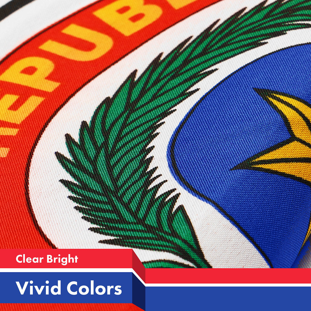 G128 Paraguay Paraguayan Flag | 3x5 Ft | Printed 150D Polyester - Indoor/Outdoor, Vibrant Colors, Brass Grommets, Quality Polyester, Much Thicker More Durable Than 100D 75D Polyester