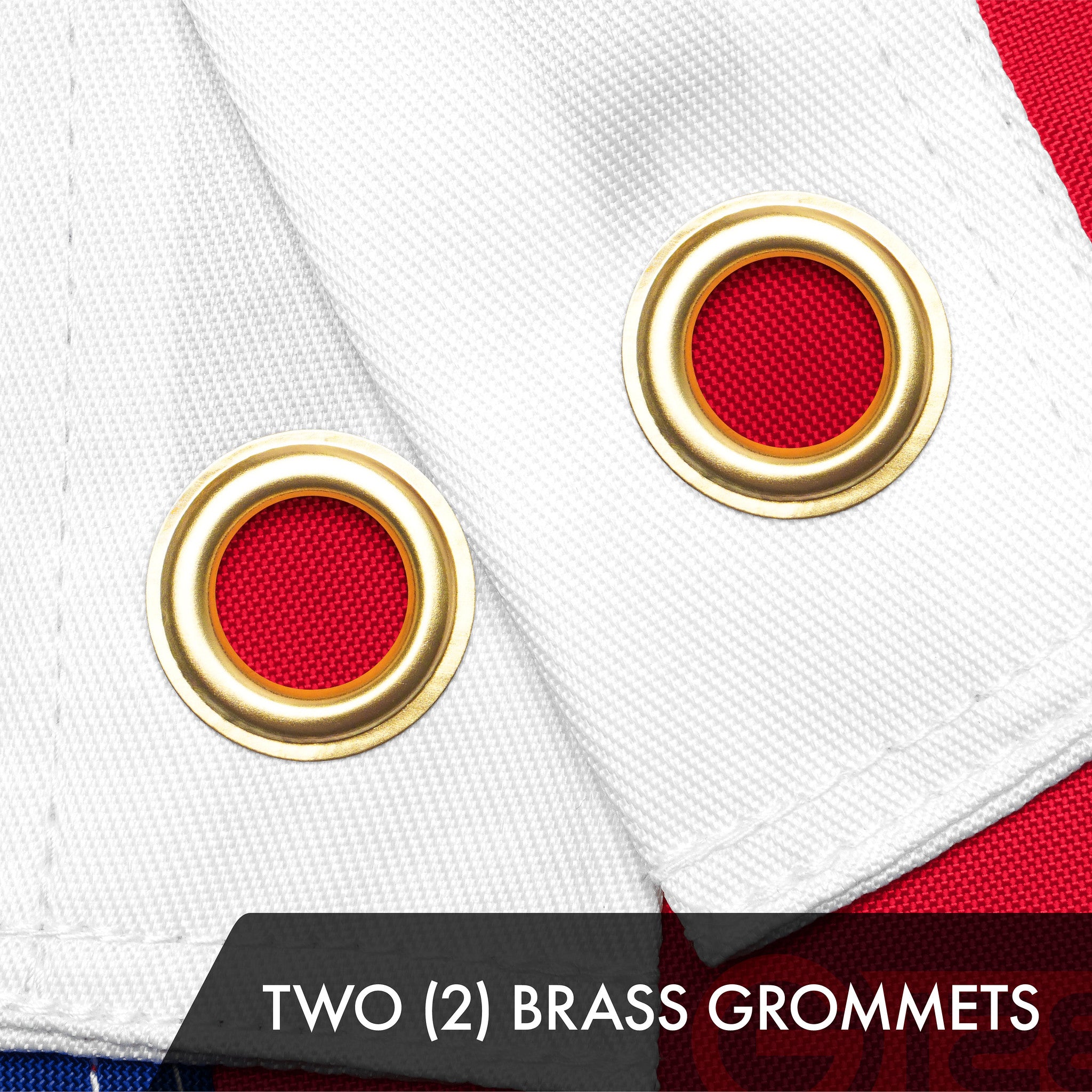 G128 Hawaii Hawaiian Flag | 3x5 Ft | ToughWeave Series Stitched 300D Polyester | Sewn Stripes, Indoor/Outdoor, Brass Grommets