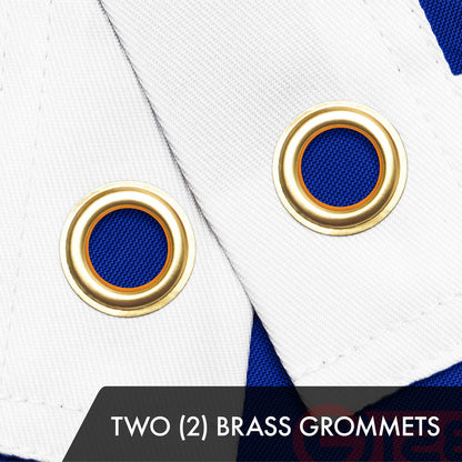 G128 Nevada State Flag | 3x5 Ft | ToughWeave Series Embroidered 300D Polyester | Embroidered Design, Indoor/Outdoor, Brass Grommets