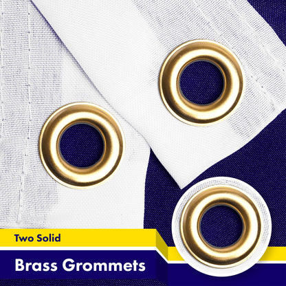 G128 Montana MT State Flag | 3x5 Ft | LiteWeave Pro Series Printed 150D Polyester | Indoor/Outdoor, Vibrant Colors, Brass Grommets, Thicker and More Durable Than 100D 75D Polyester