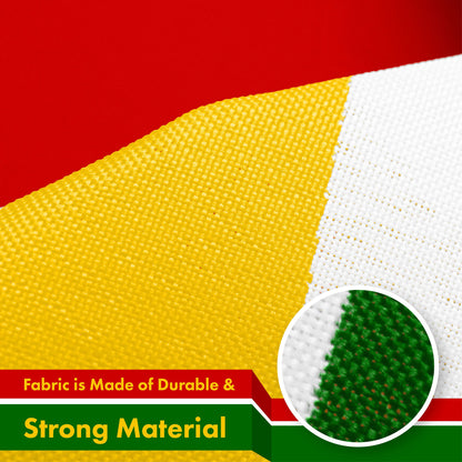 G128 Tajikistan Tajikistani Flag | 3x5 Ft | LiteWeave Pro Series Printed 150D Polyester | Country Flag, Indoor/Outdoor, Vibrant Colors, Brass Grommets, Thicker and More Durable Than 100D 75D Polyester