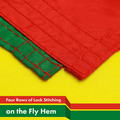 Bolivia Flag | 3x5 Ft | LiteWeave Pro Series Printed 300D Polyester | Country Flag, Indoor/Outdoor, Vibrant Colors, Brass Grommets, Thicker and More Durable Than 100D 75D Polyester