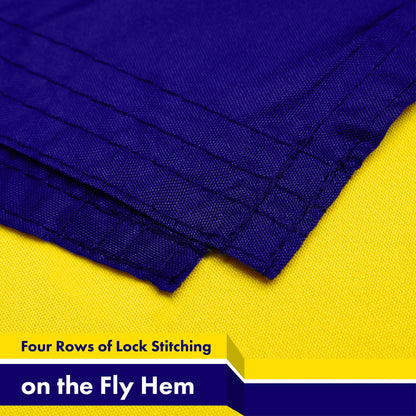 G128 Montana MT State Flag | 3x5 Ft | LiteWeave Pro Series Printed 150D Polyester | Indoor/Outdoor, Vibrant Colors, Brass Grommets, Thicker and More Durable Than 100D 75D Polyester