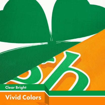 G128 Ireland Irish Luck of the Irish Flag | 3x5 Ft | LiteWeave Pro Series Printed 150D Polyester | Indoor/Outdoor, Vibrant Colors, Brass Grommets, Thicker and More Durable Than 100D Polyester
