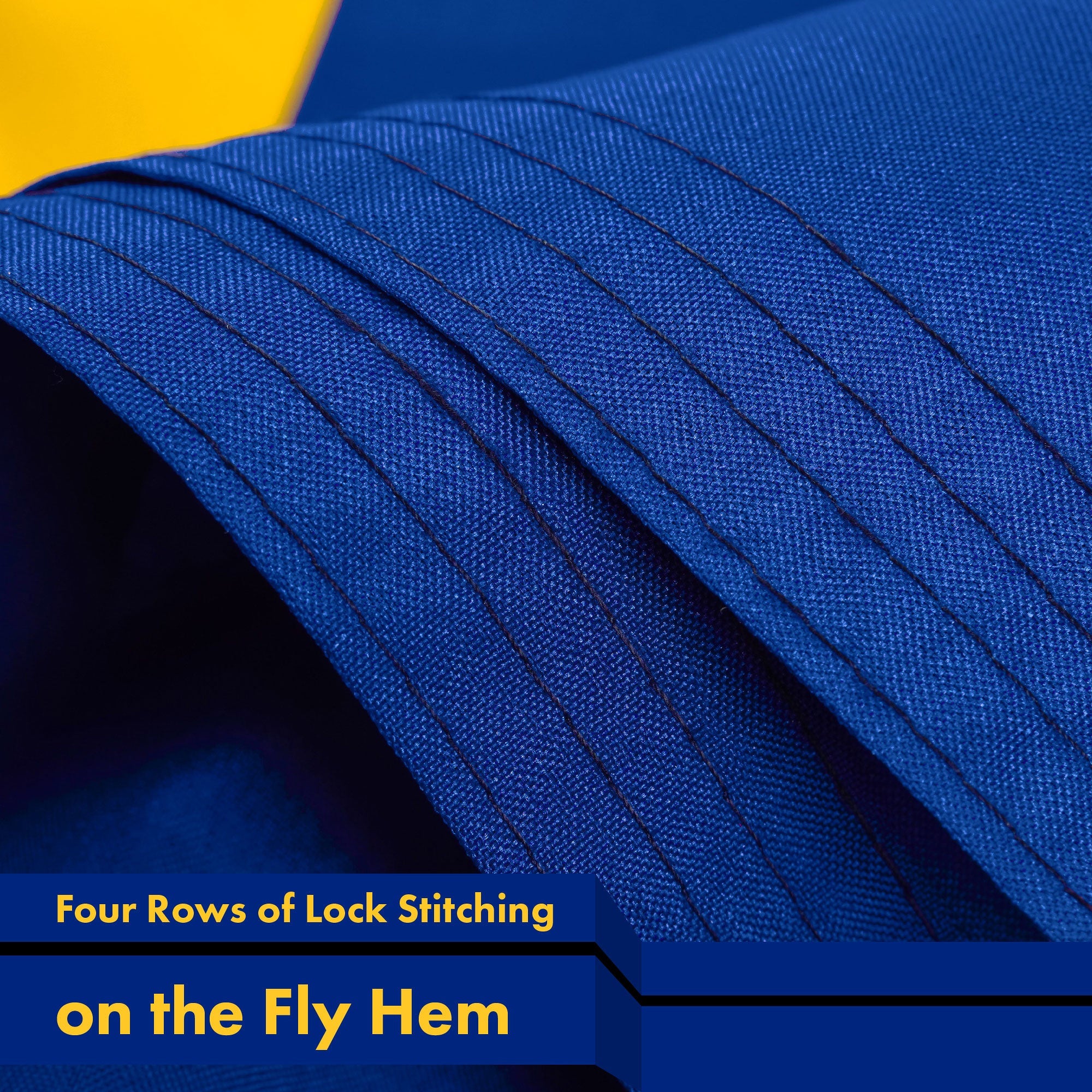 Barbados Barbadian Flag | 3x5 Ft | LiteWeave Pro Series Printed 150D Polyester | Country Flag, Indoor/Outdoor, Vibrant Colors, Brass Grommets, Thicker and More Durable Than 100D 75D Polyester