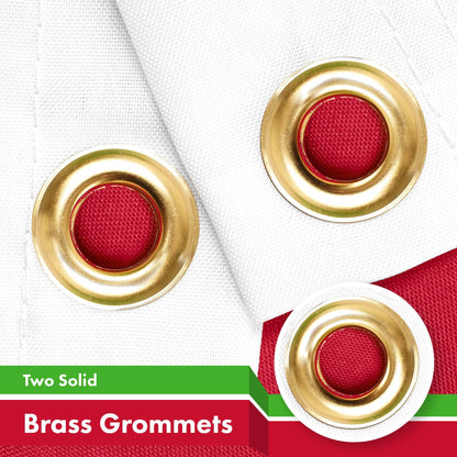 G128 Burundi Umurundi Flag | 3x5 Ft | LiteWeave Pro Series Printed 150D Polyester | Country Flag, Indoor/Outdoor, Vibrant Colors, Brass Grommets, Thicker and More Durable Than 100D 75D Polyester