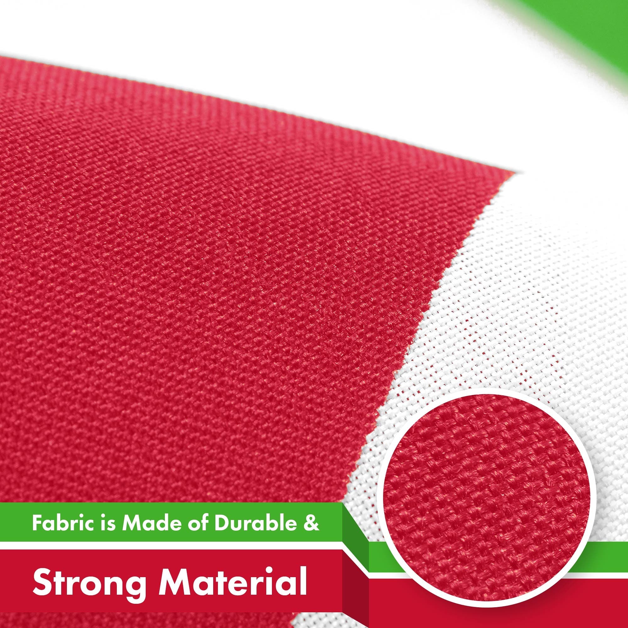 G128 Burundi Umurundi Flag | 3x5 Ft | LiteWeave Pro Series Printed 150D Polyester | Country Flag, Indoor/Outdoor, Vibrant Colors, Brass Grommets, Thicker and More Durable Than 100D 75D Polyester