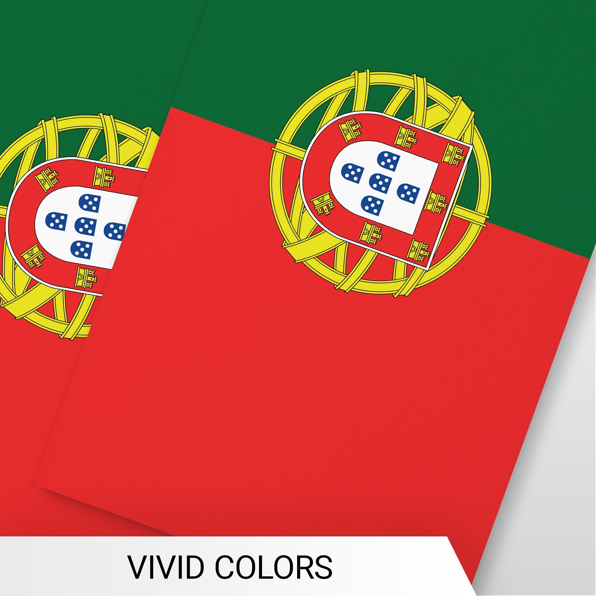 G128 Portugal Portuguese Bunting Banner | Flag 8.2 x 5.5 Inch, Full String 33 Feet | Printed 150D Polyester, Decorations For Bar, School, Festival Events Celebration