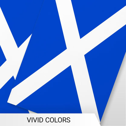 G128 Scotland Scottish Bunting Banner | Flag 8.2 x 5.5 Inch, Full String 33 Feet | Printed 150D Polyester, Decorations For Bar, School, Festival Events Celebration