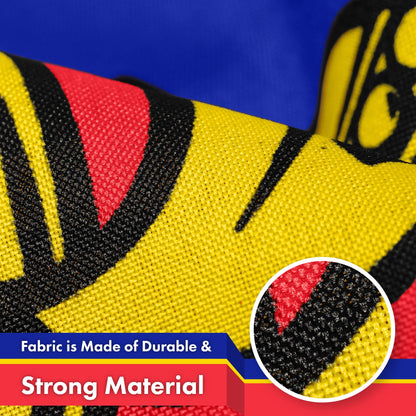 G128 Russia Russian Ensign Flag | 3x5 Ft | LiteWeave Pro Series Printed 150D Polyester | Country Flag, Indoor/Outdoor, Vibrant Colors, Brass Grommets, Thicker and More Durable Than 100D 75D Polyester