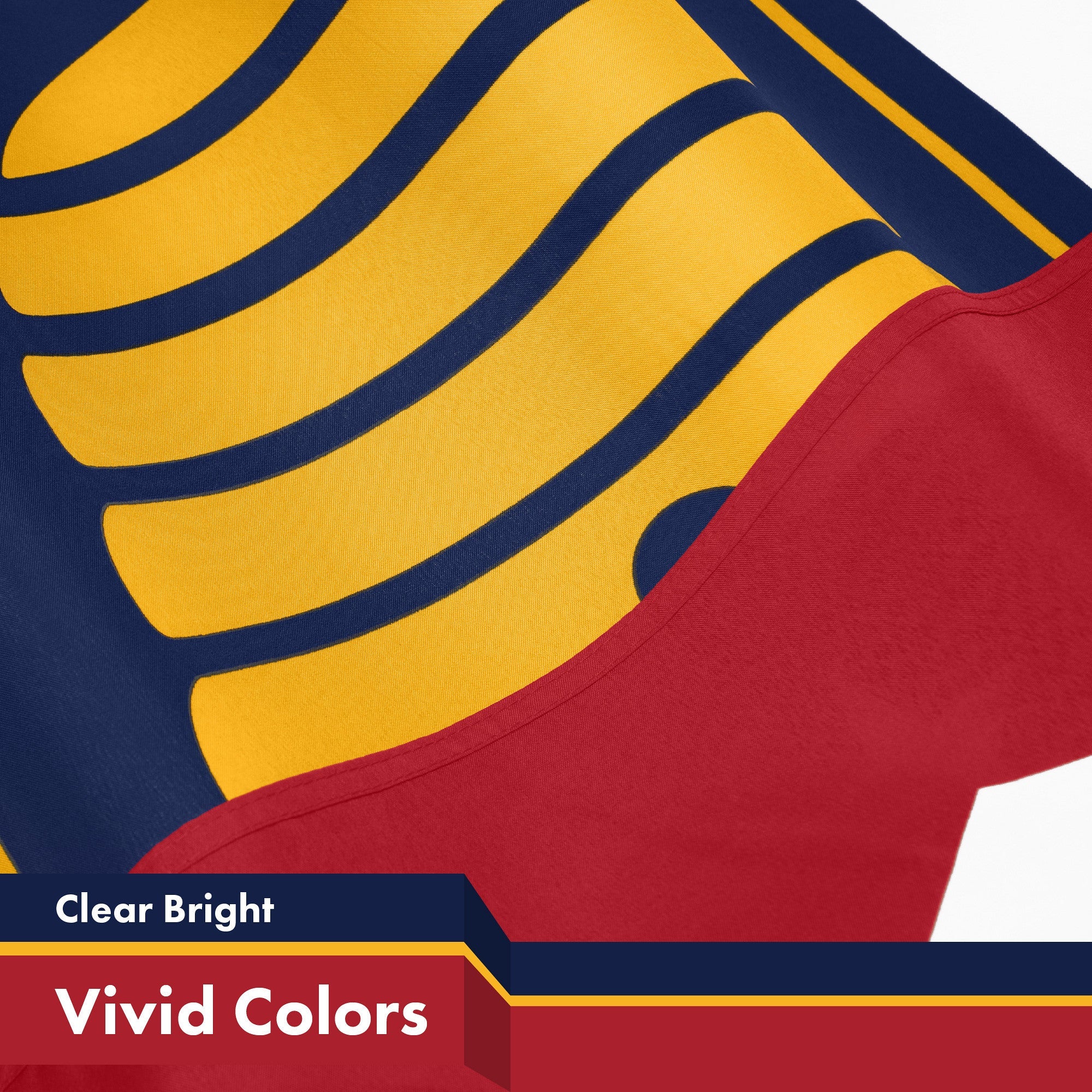 G128 Utah 2023 New Version UT State Flag | 3x5 Ft | LiteWeave Pro Series Printed 150D Polyester | Indoor/Outdoor, Vibrant Colors, Brass Grommets, Thicker and More Durable Than 100D 75D Polyester