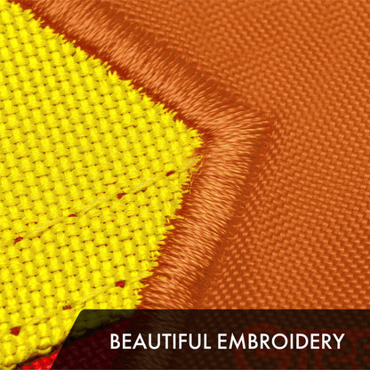 Arizona AZ State Flag | 6x10 Ft | ToughWeave Series Embroidered 600D Polyester | Embroidered Design, Indoor/Outdoor, Brass Grommets